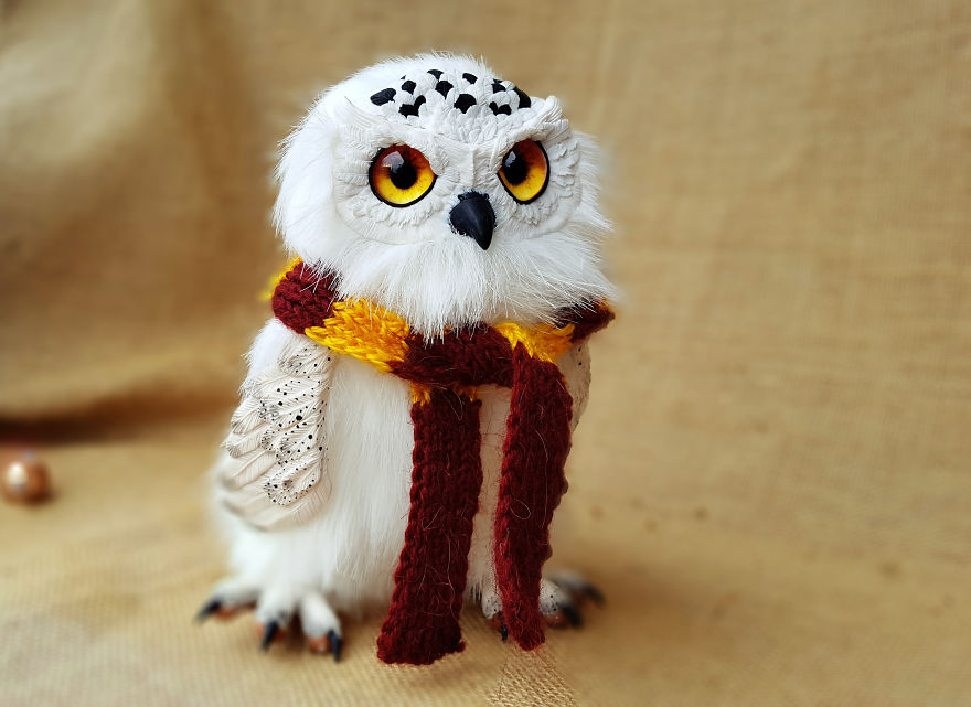 We Create Hedwig From The Movie “harry Potter”