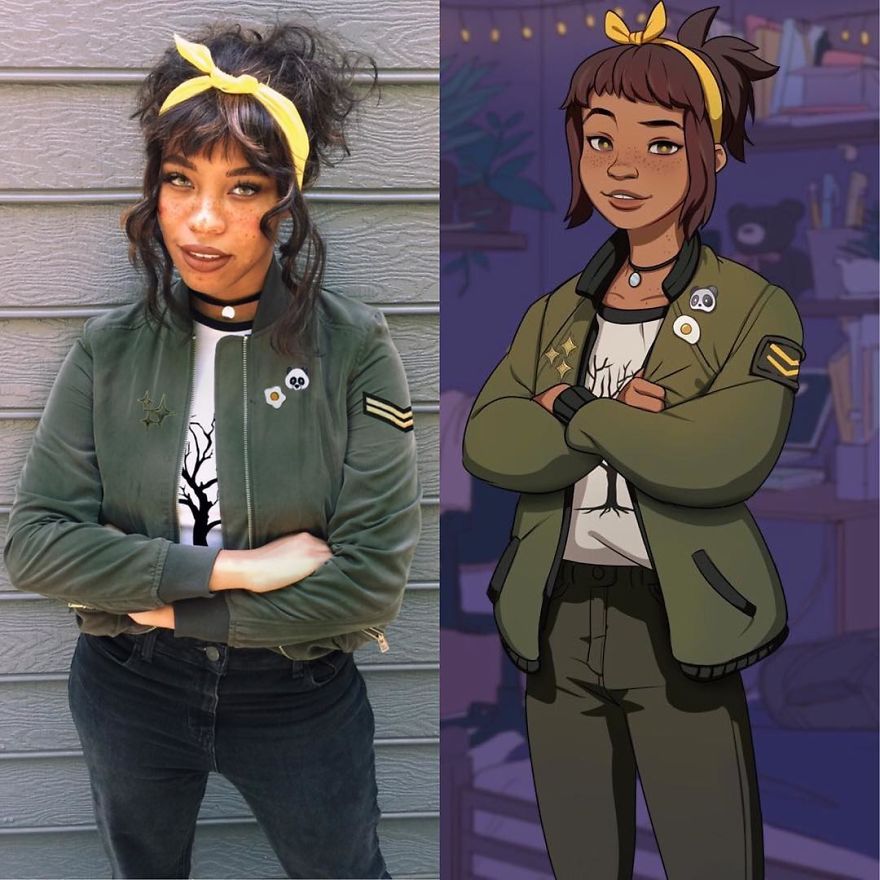 Girl Makes Success In Instagram With Very Funny Cosplayer