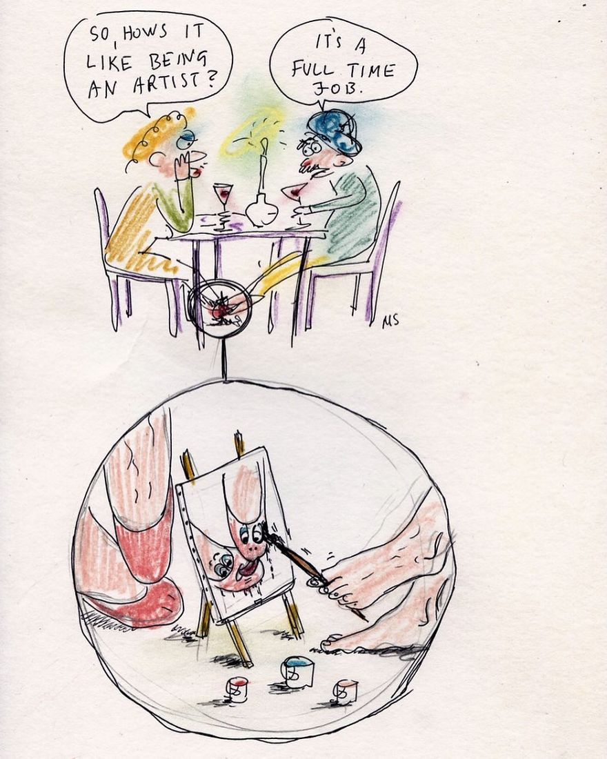 Artist Creates Black Humor Illustrations And They Will Disturb You