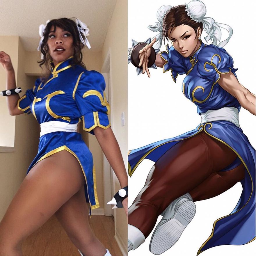 Girl Makes Success In Instagram With Very Funny Cosplayer