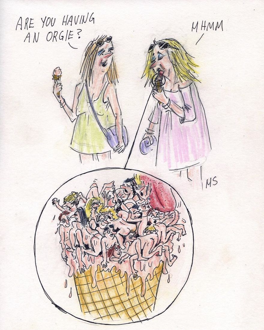 Artist Creates Black Humor Illustrations And They Will Disturb You