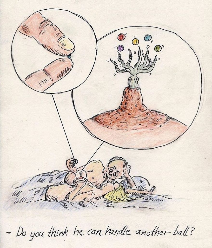 Artist Creates Black Humor Illustrations And They Will Disturb You