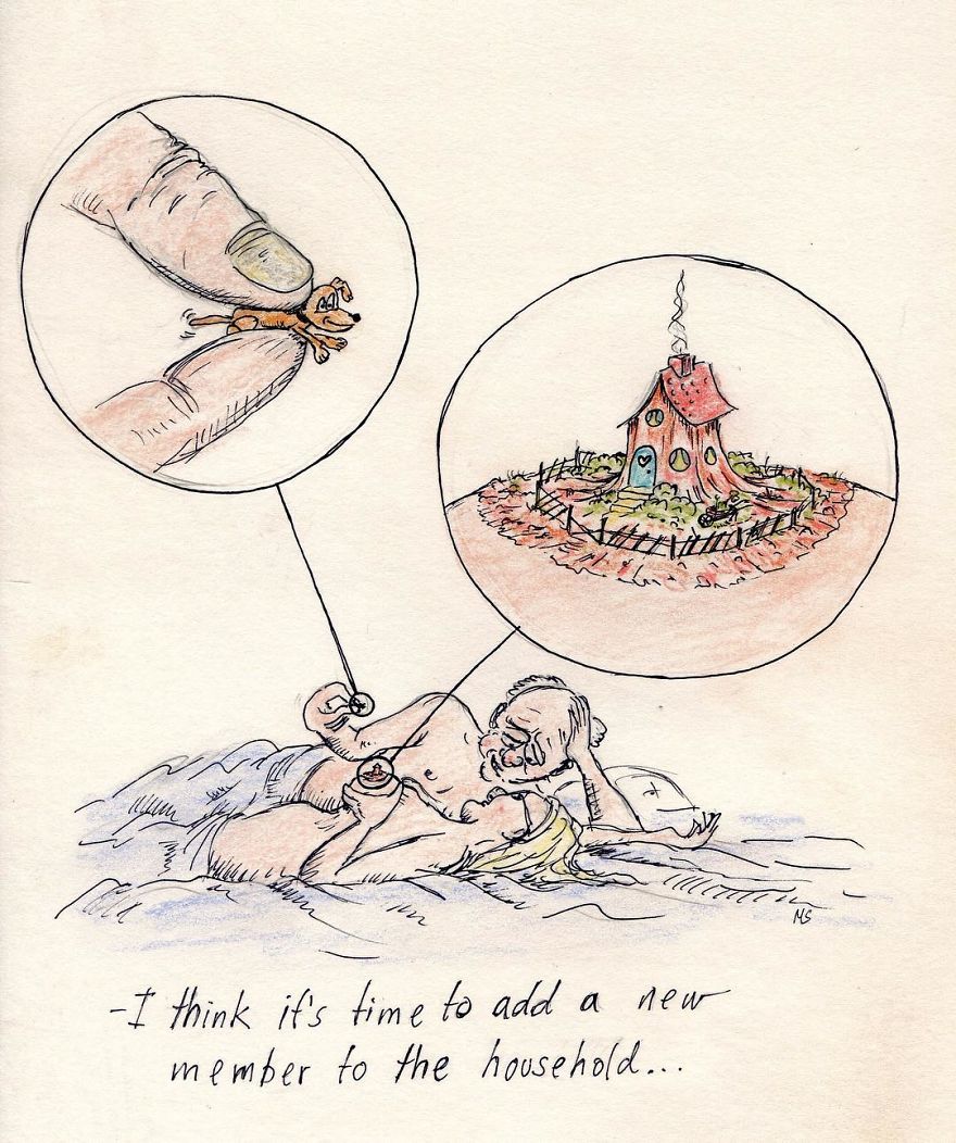 Artist Creates Black Humor Illustrations And They Will Disturb You