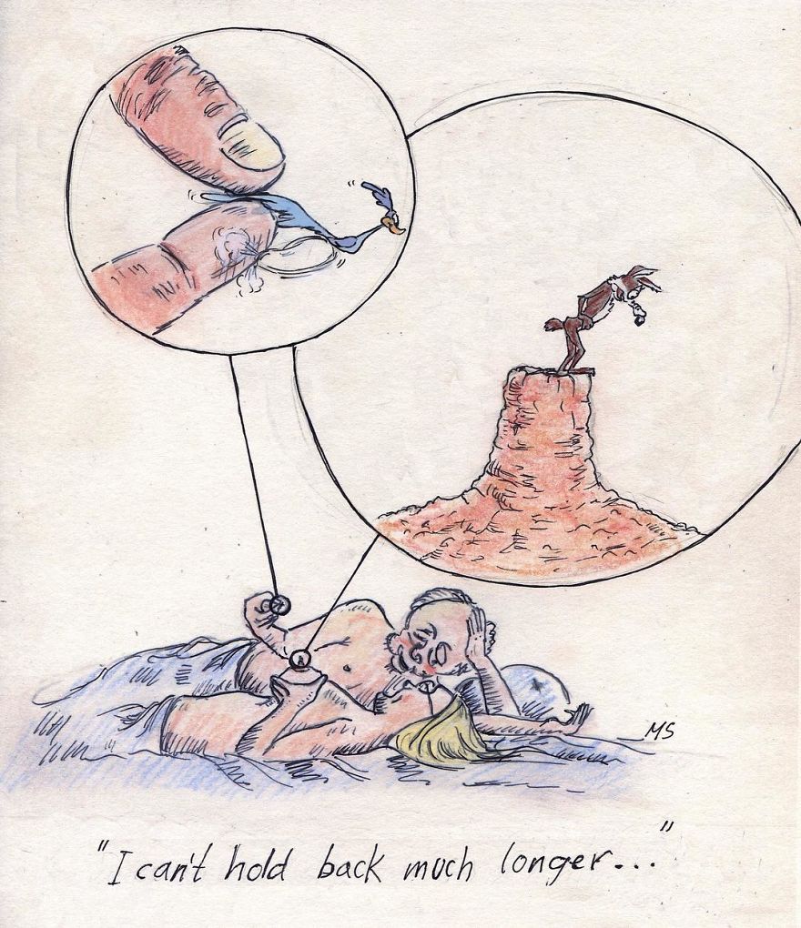 Artist Creates Black Humor Illustrations And They Will Disturb You