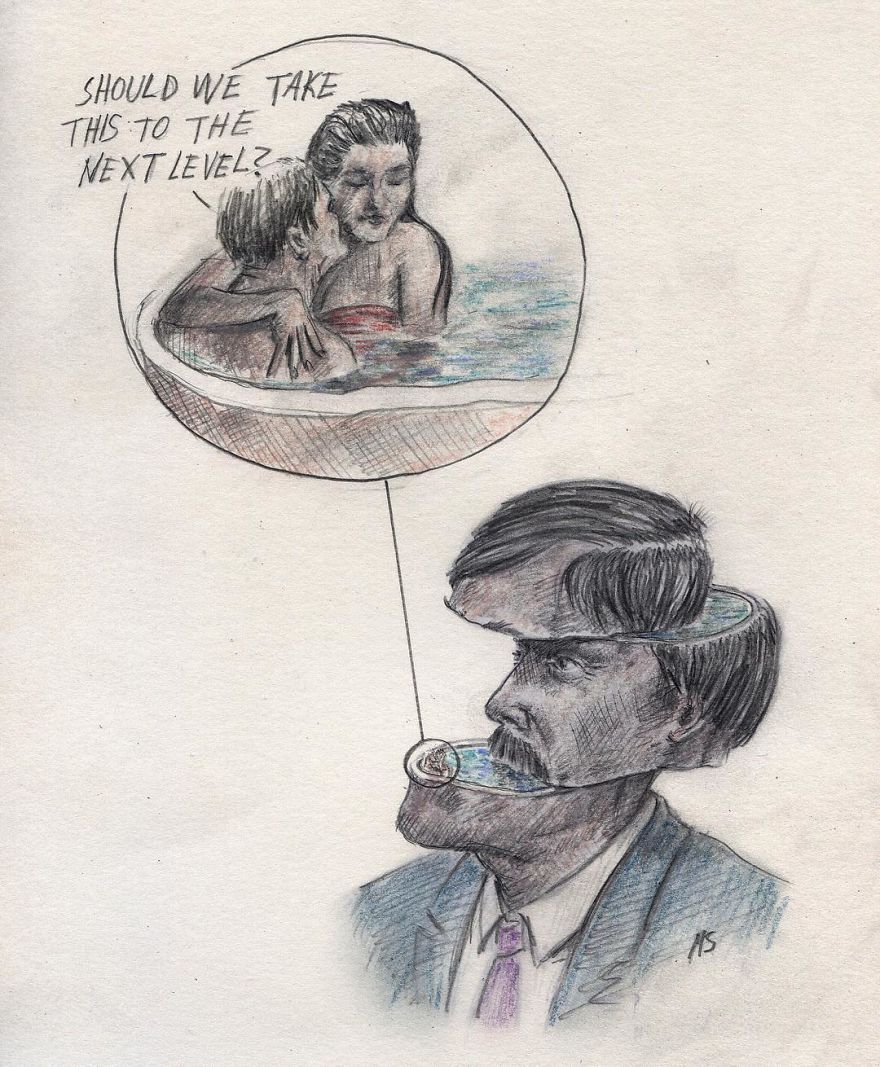 Artist Creates Black Humor Illustrations And They Will Disturb You