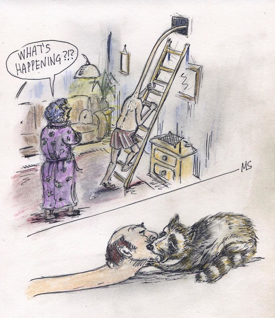 Artist Creates Black Humor Illustrations And They Will Disturb You