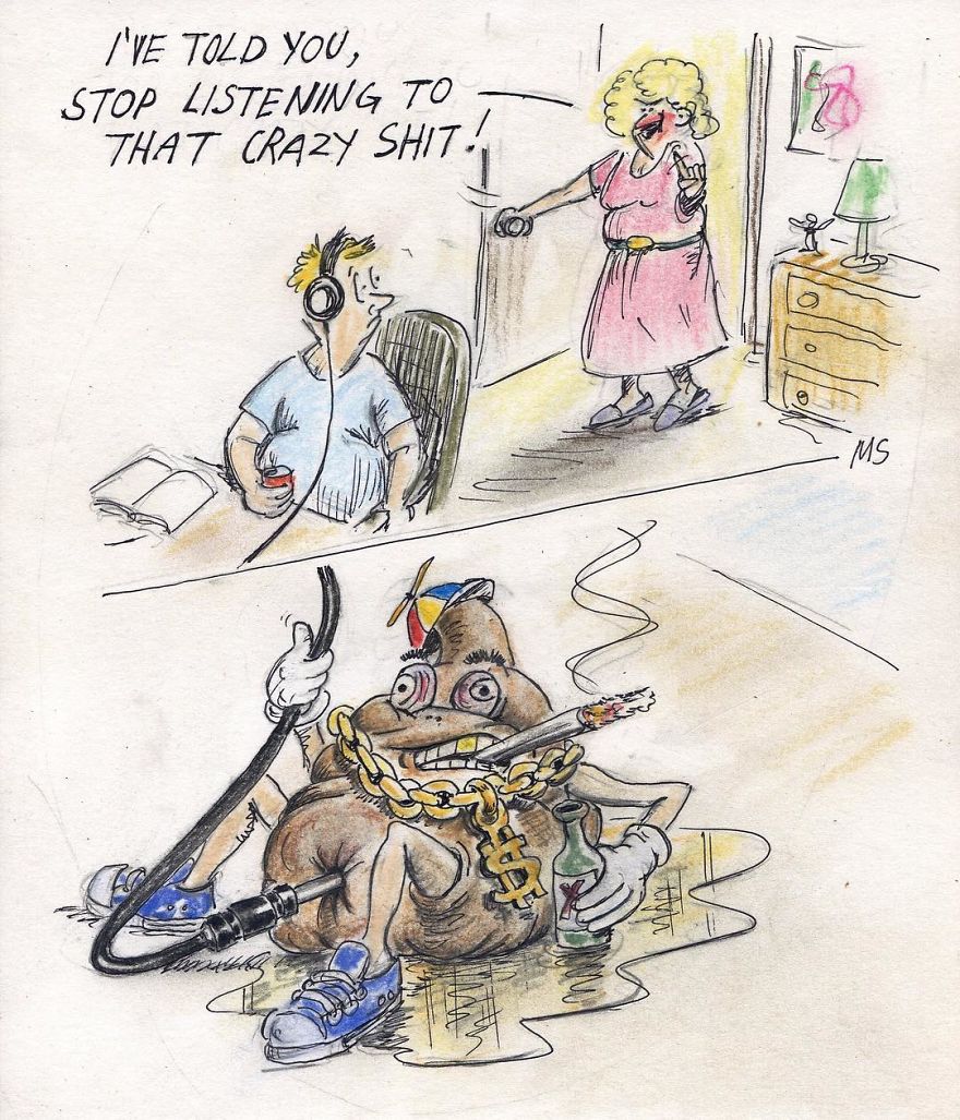 Artist Creates Black Humor Illustrations And They Will Disturb You