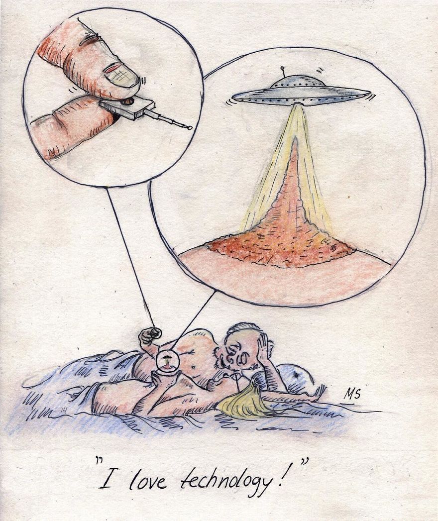 Artist Creates Black Humor Illustrations And They Will Disturb You