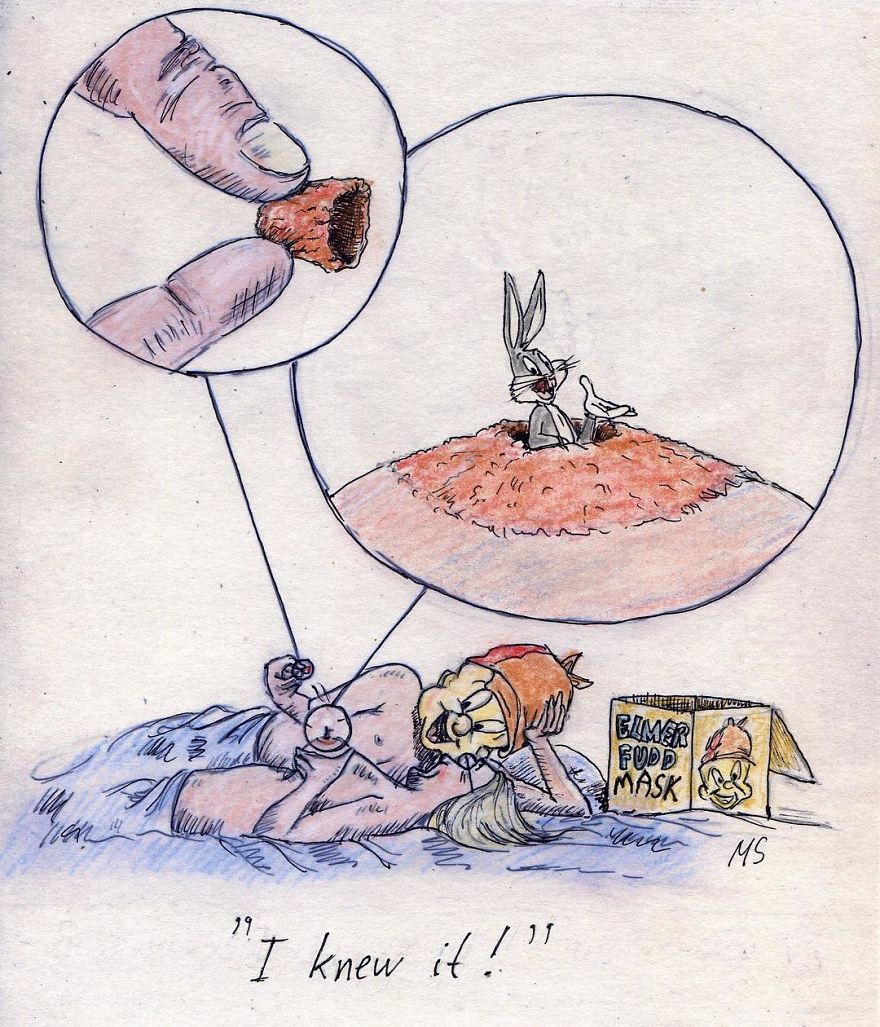 Artist Creates Black Humor Illustrations And They Will Disturb You