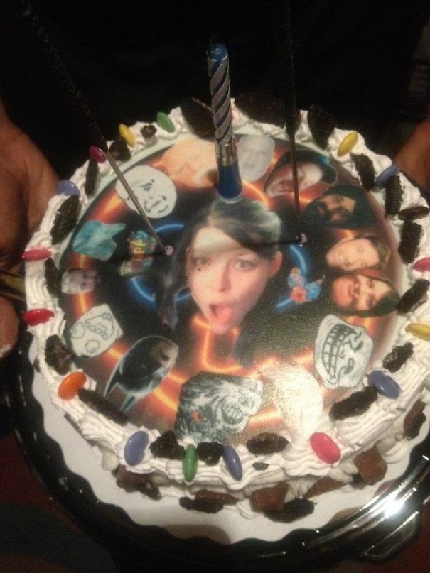 The Hilarious Birthday Cake My Boyfriend Got Me With All Of Our Inside Jokes On It