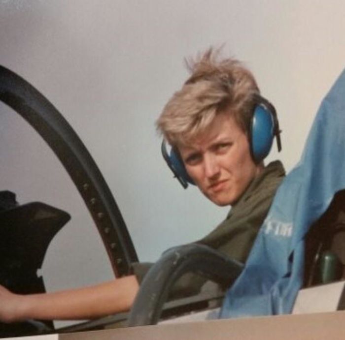 Mi madre era una de las técnicas del F-4 Phantom en los 80