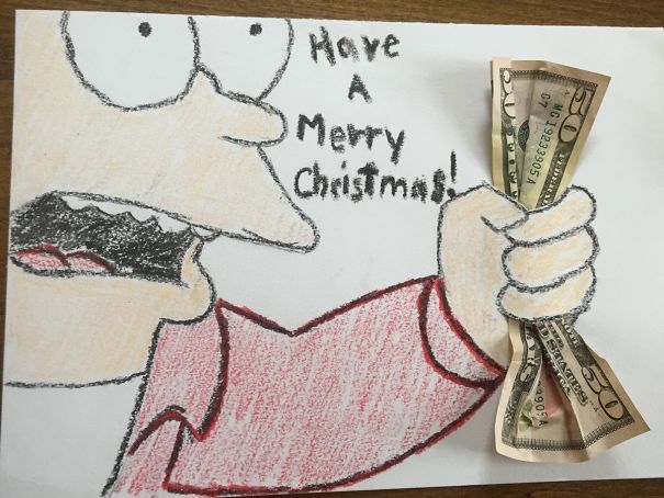 I Made My Nephew A Christmas Card. He Didn't Get It