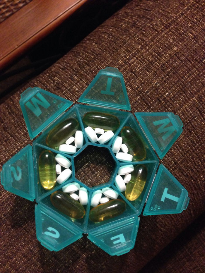 Only Way All My Pills Fit In The Container