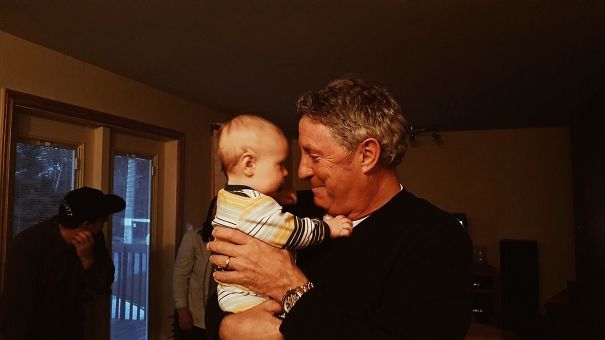 My Dad Seeing His Grandson For The First Time