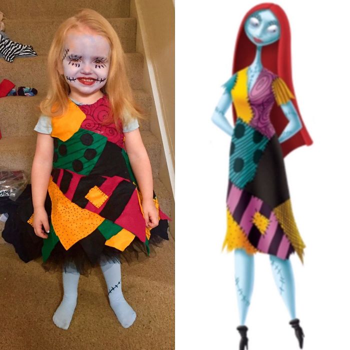 Wife's First Attempt At Making A Costume For Our Daughter