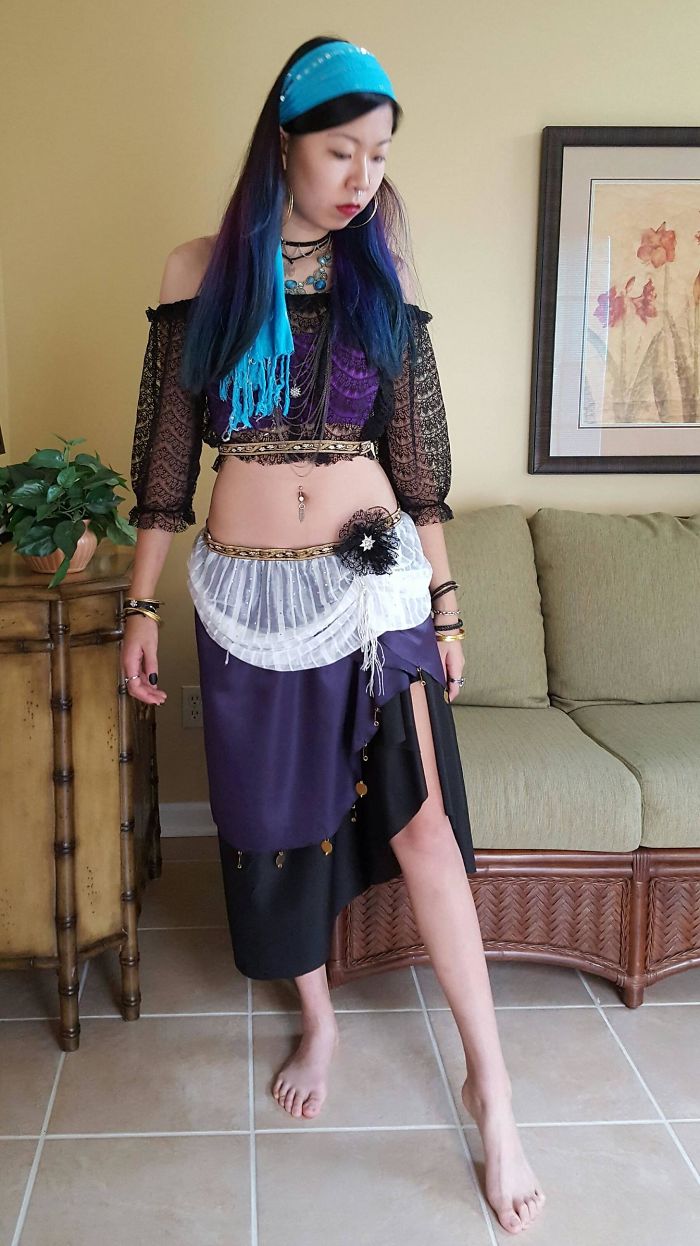 I Made My Own Costume... Nothing Witty Or Super Impressive. I'm Just Happy With It And Wanted To Share