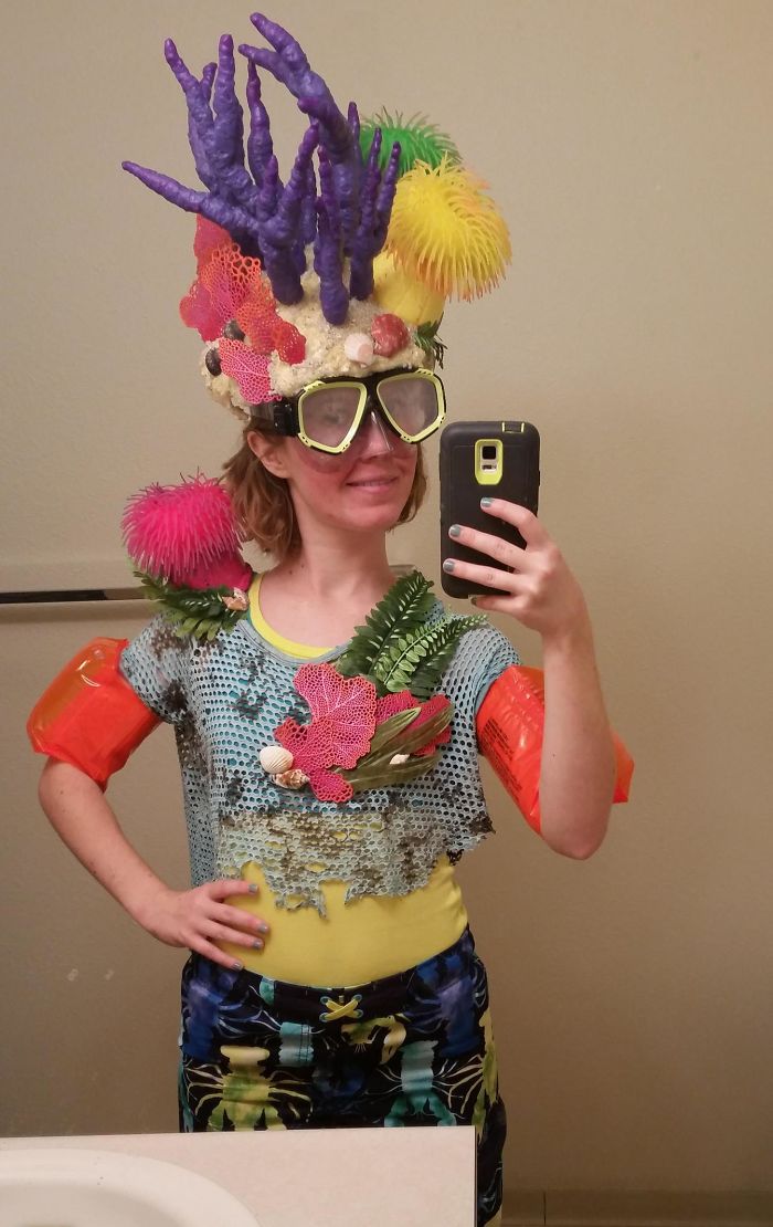 Colorful Coral Reef Costume