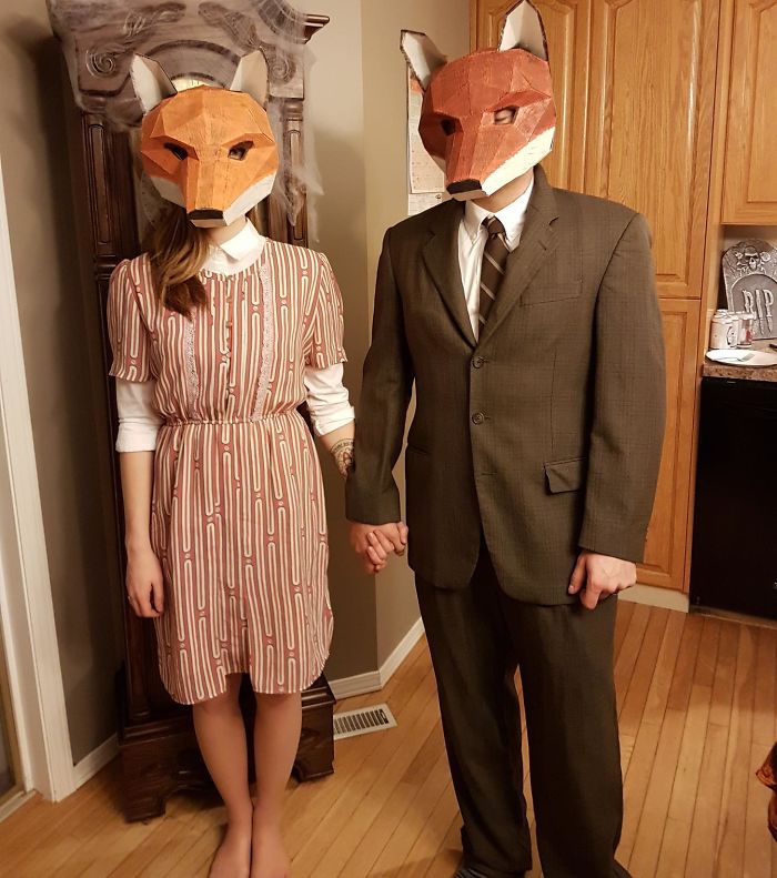 Mr And Mrs Fantastic Fox Costume