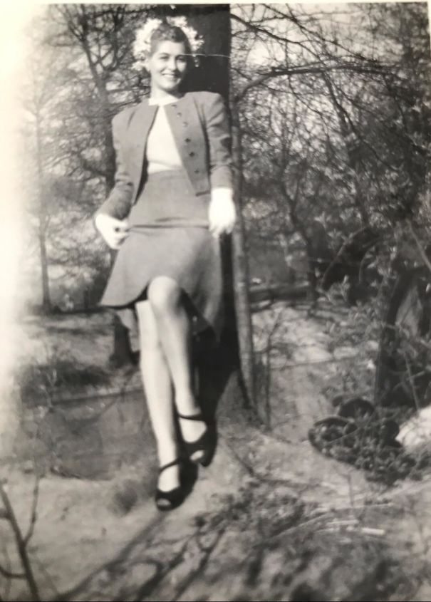 A Photo Of Herself That My Grandmother Sent To My Grandfather When He Was Away At War, 1943