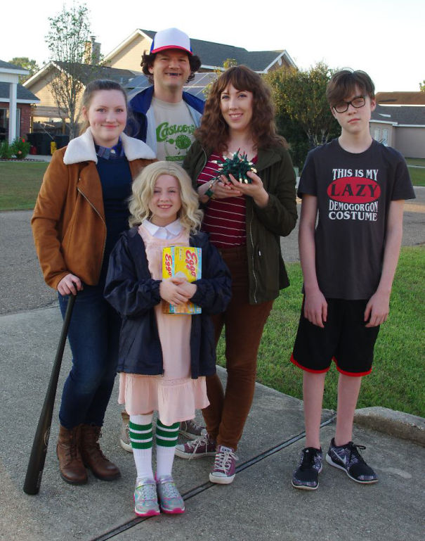 My Stranger Things Family Costumes