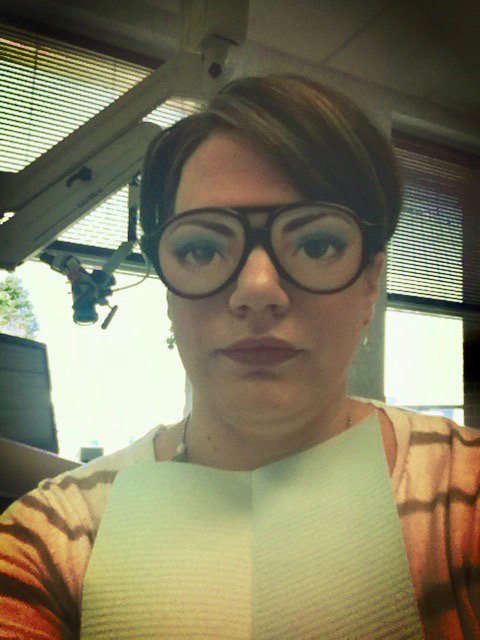 Mi dentista me hizo ponerme estas gafas mientras me hacía una endodoncia