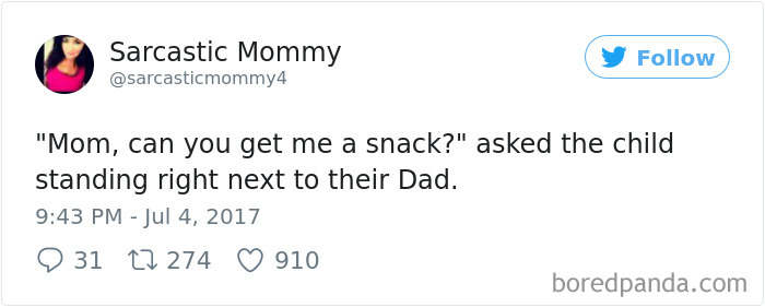 Parenting Food Tweet