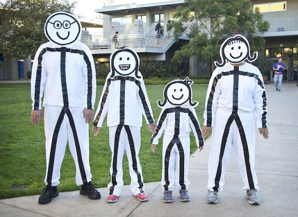 Our Stick Family Halloween Costume