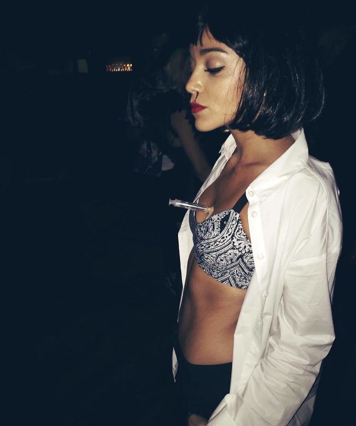 Ashley Madekwe As Mia Wallace From Pulp Fiction