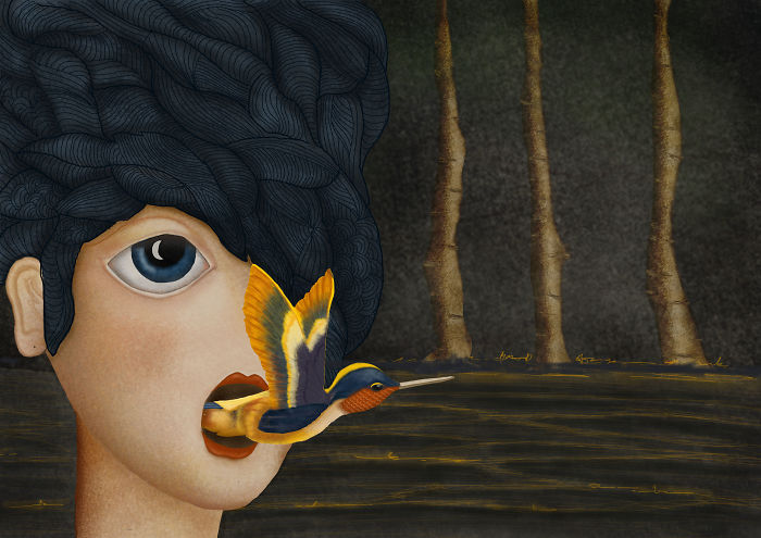 Intimate Illustrations On The Catalan-Spain Conflict – Ana Isabel Gil