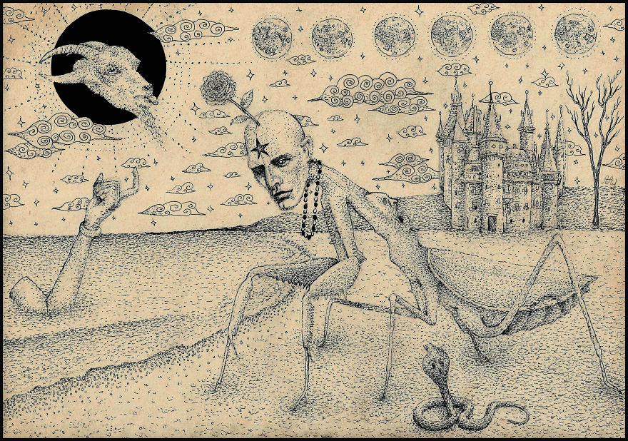 Anton-Constantin Anastassov And The Gothic Surrealism Of His Work