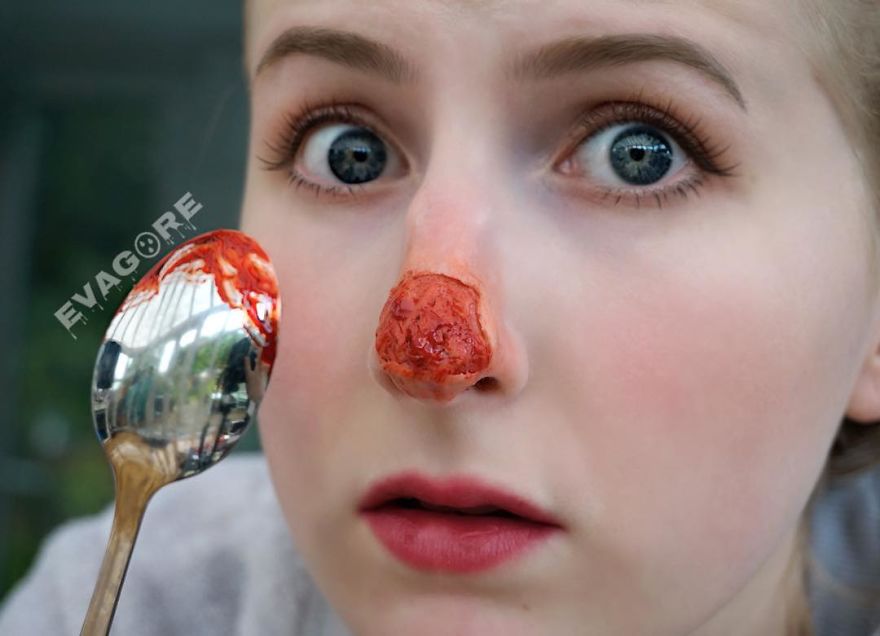 Artist Creates Hyper-Realistic Makeup That Will Leave You With Chills