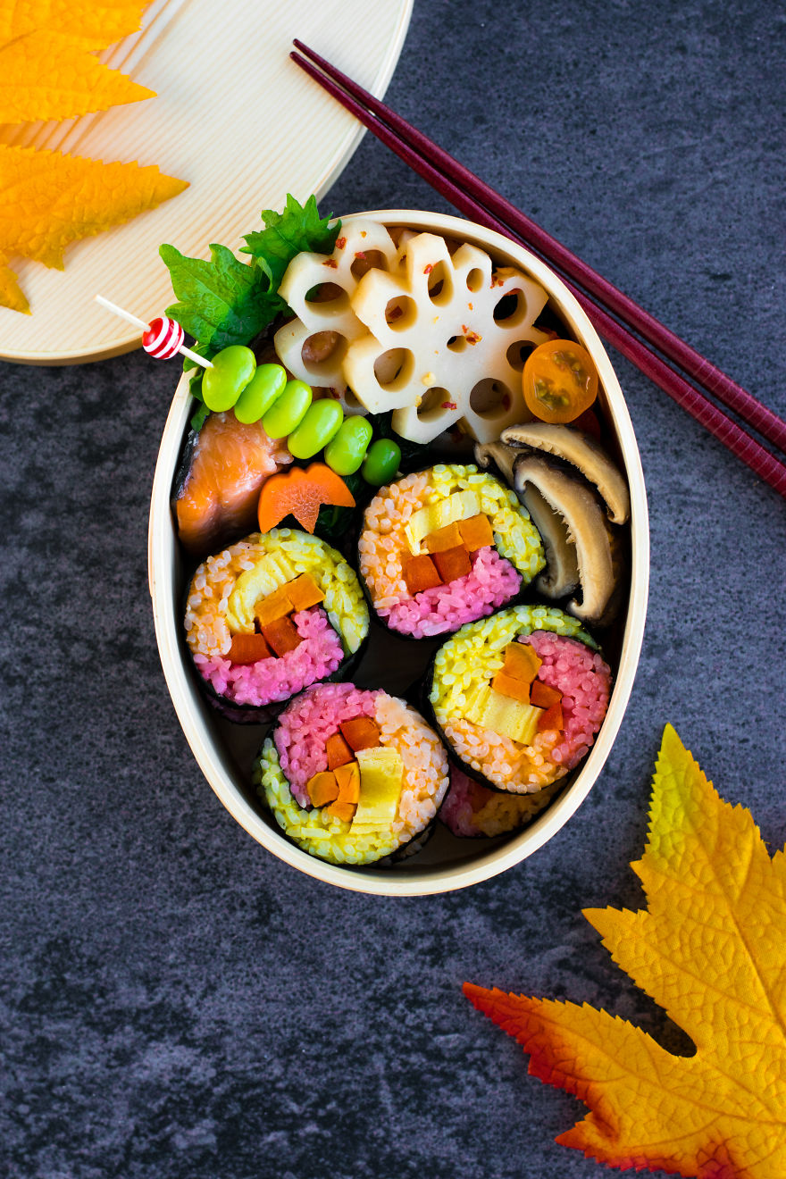 I Gave Sushi A Fall Makeover, And The Results Are Mesmerizing!