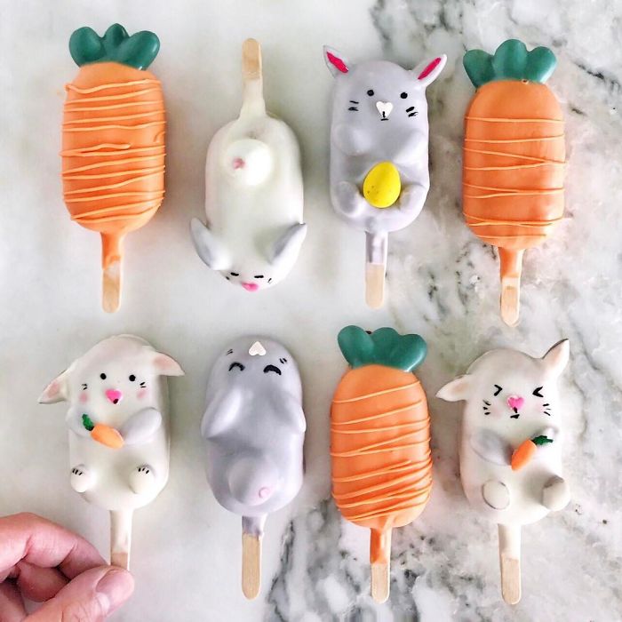 Avid Home Baker Who Turns Leftover Cake Scraps Into Meticulously Crafted Cake-Popsicles