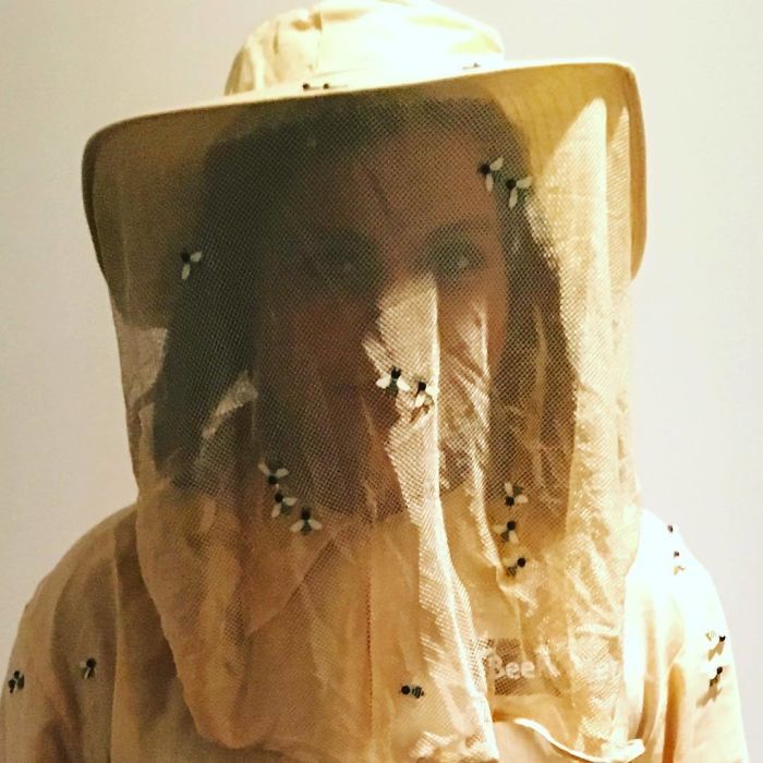 Mindy Kaling As A Beekeeper