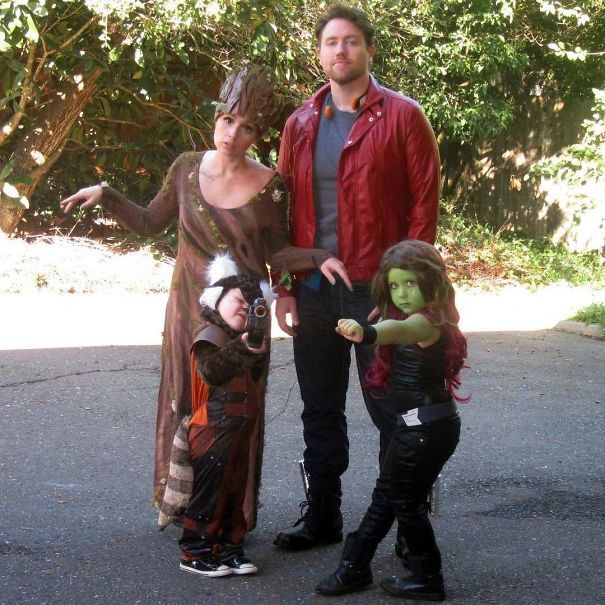 We're Really Looking Forward To The New Guardians Of The Galaxy! Here's A TBT To Our Guardians Halloween