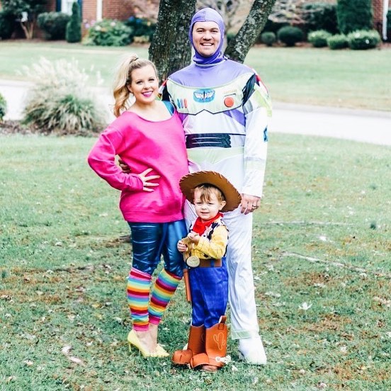 Happy Halloween From Barbie, Buzz, And Woody