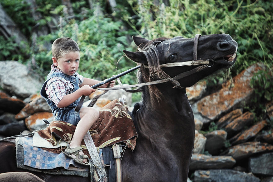 We Took Less-Traveled Roads To The Caucasus Mountains With Our 5-Year-Old Son Sitting In A Sidecar
