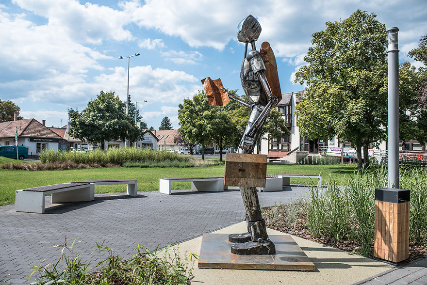 The Lost Astronaut: A Public Sculpture Inspired By The Feeling Of Being Lost In Life