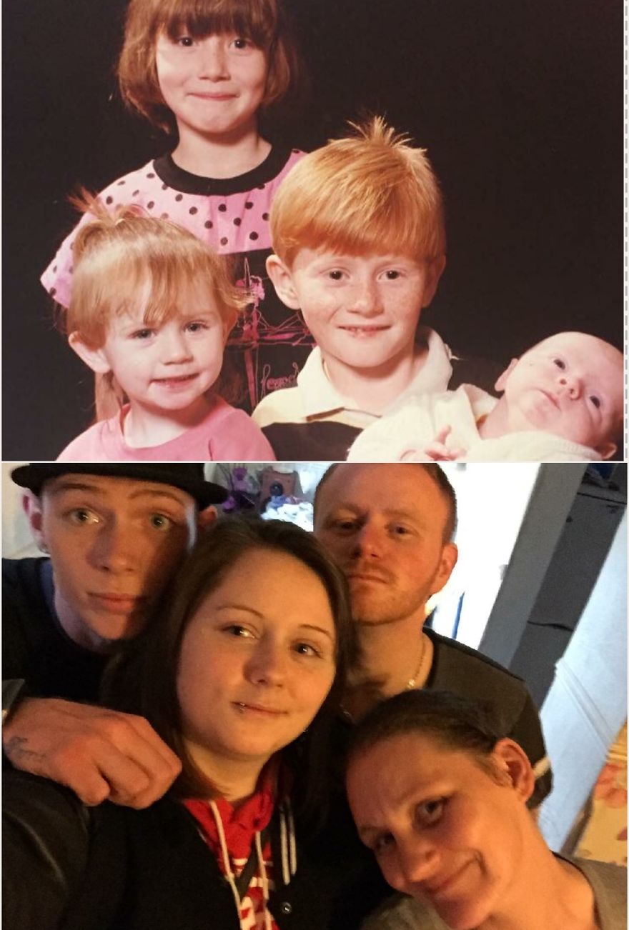Family Photo’s - Then & Now