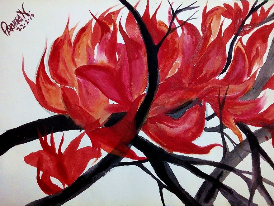 I Just Really Really Like Painting Flowers I Just Really Really Like Painting Flowers