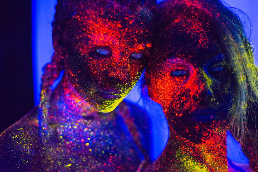 I Created Neon UV Photography To Help Me Cope With My Traumatic Brain Injury After A Drunk Driver Changed My Life (NNFW)