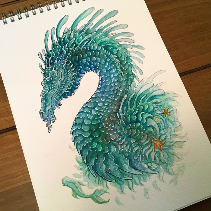 2. Dragon Mini Sketchbook