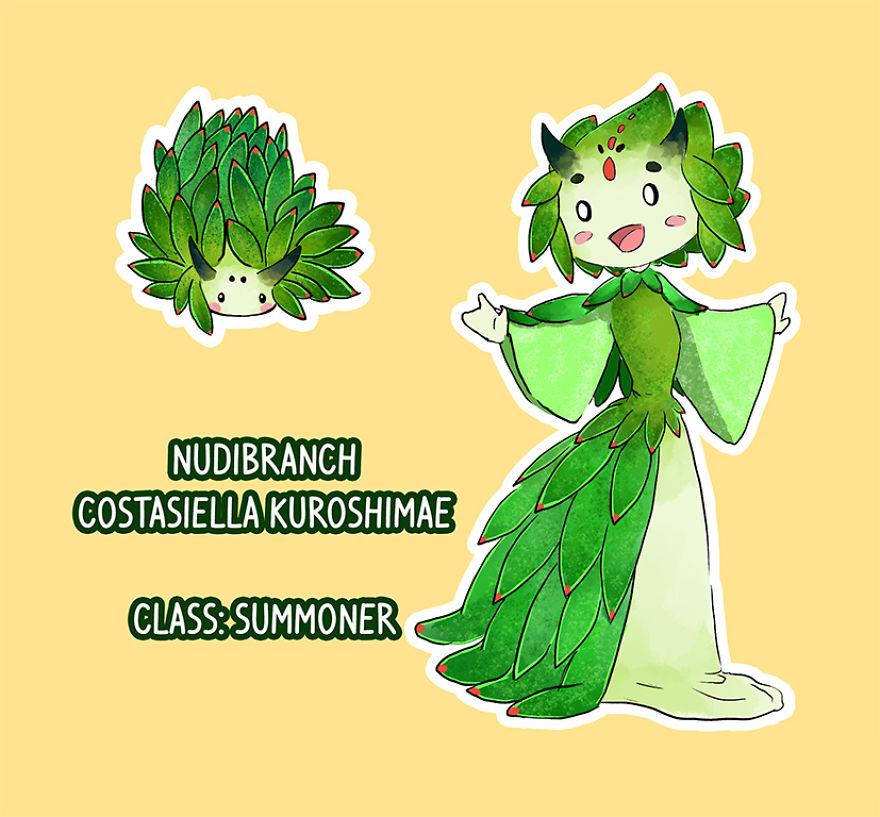 I Created A Fantasy Underwater World With Characters Based On Diferent Species Of Nudibranchs And Other Sea Animals I Created A Fantasy Underwater World With Characters Based On Diferent Species Of Nudibranchs And Other Sea Animals