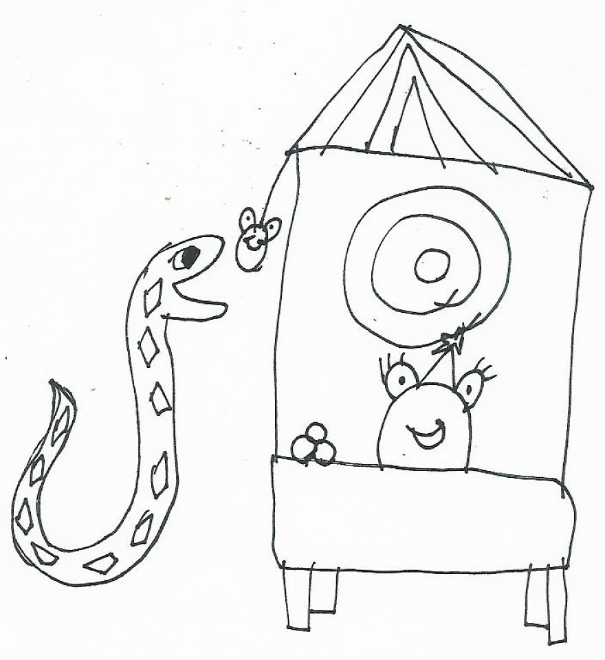 I Make Cute Drawings To Show People Snakes Aren't Evil