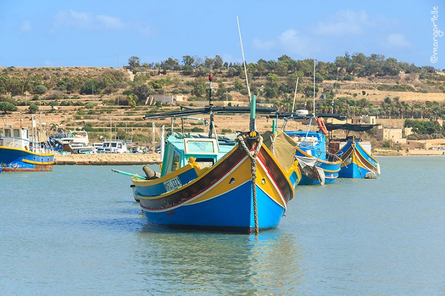 Inspiring & Colorful Village Marsaxlokk, Malta