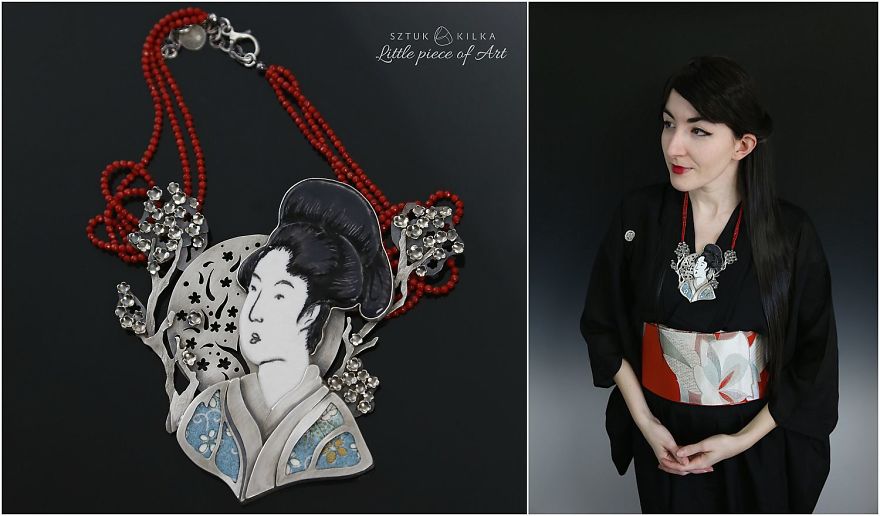How Did I Change Japanese Kimonos Into Jewelry? (30 Pics + Movie)