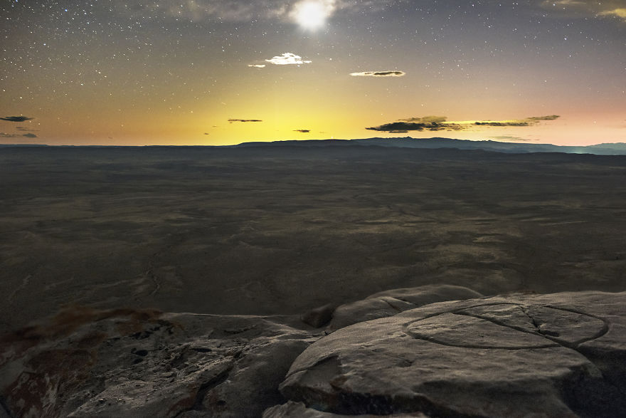 Ancient Petroglyphs And The Night Sky