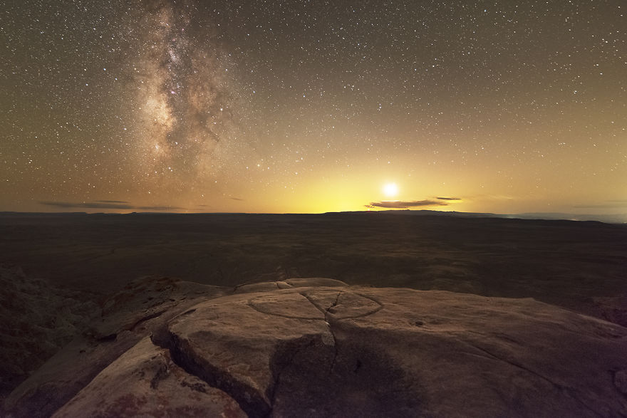 Ancient Petroglyphs And The Night Sky