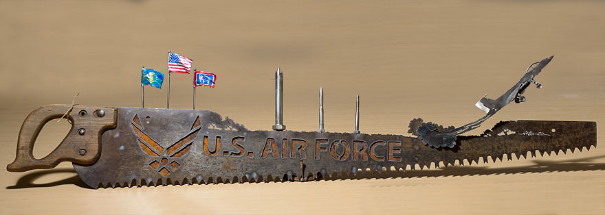 I'm Always Honored To Create Some Military Designs, Like This Usaf Saw!