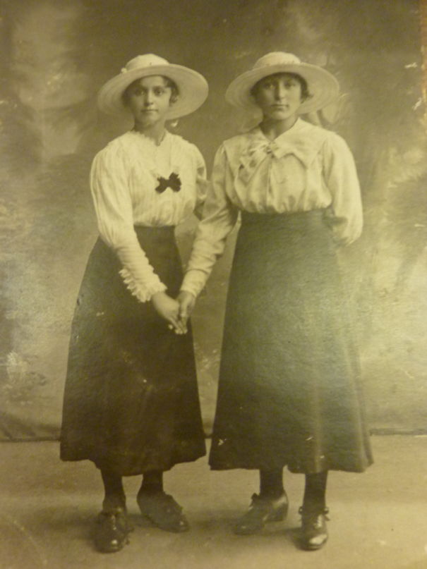 My Great-Grandma With Her Older Sister 1917, Poland